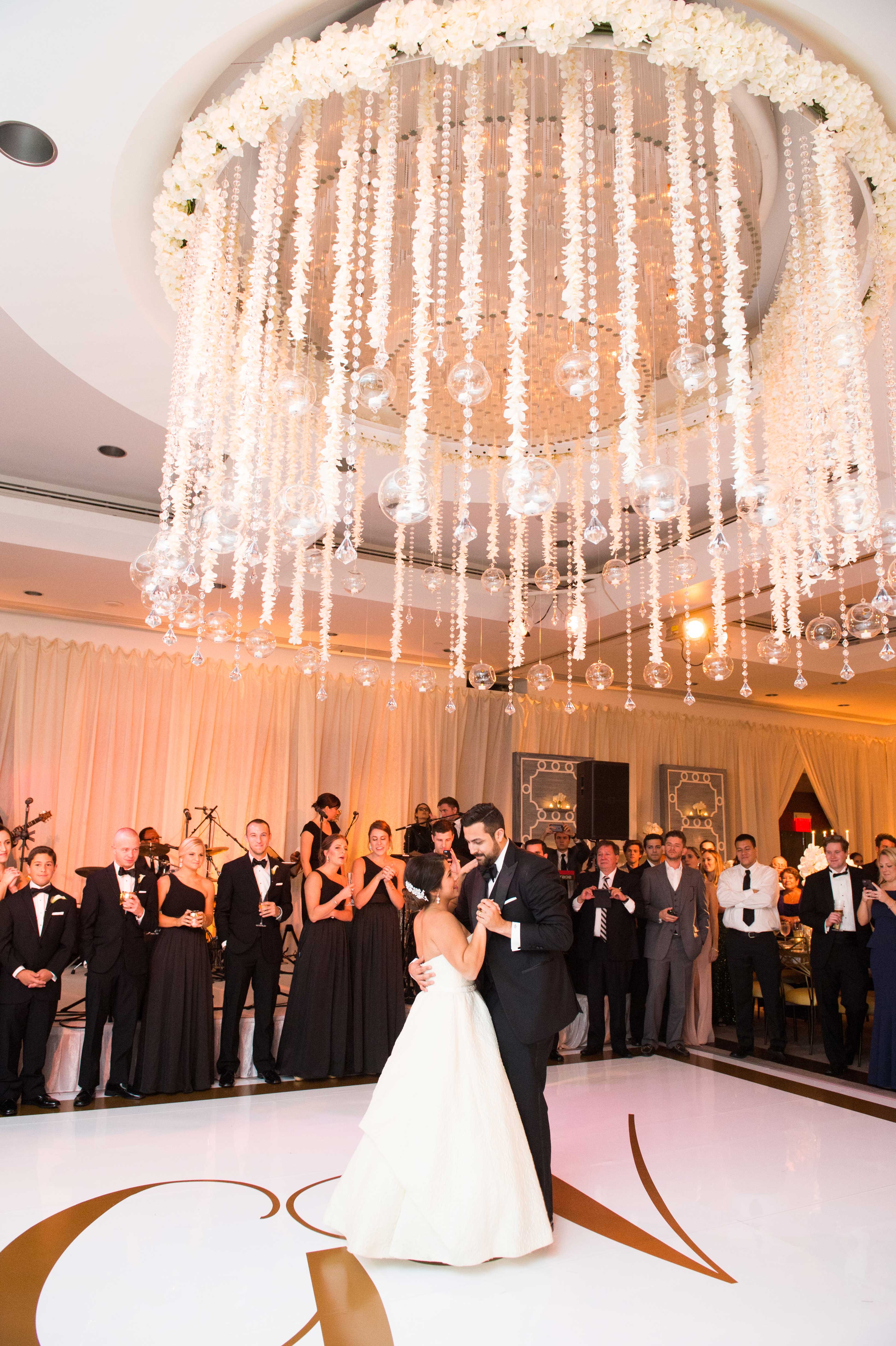 Wedding Ideas Floral Chandeliers & Ceiling Installations